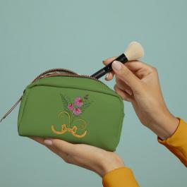 Cre8iveSkill's Embroidery Design Orchid Flower Bag Mockup