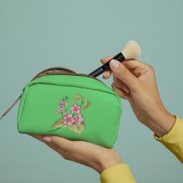 Cre8iveSkill's Embroidery Design Gaura Flower Bag Mockup