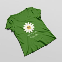 Cre8iveSkill's Vector Art Daisy Me Rollin T-Shirt Mock-Up