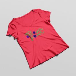 Cre8iveSkill's Vector Art Flower Power T-Shrit Mock-Up