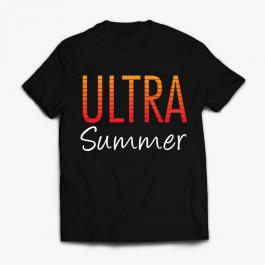Vector Art Ultra Summer Celebration T-shrit Mockup Design
