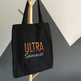 Embroidery Design: Ultra Summer Tote Bag Mock Up