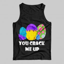 Vector Art Easter Egg Crack Mockup Design