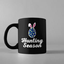 Vector Art Easter Hunting Season Mug Mock Up Design