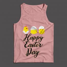 Vector Art Happy Easter Chicken Mock Up Design