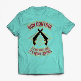 Gun Control Vector Art Design