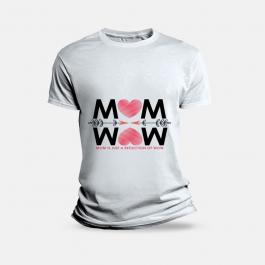 Mom Is Wow Vector Art Design