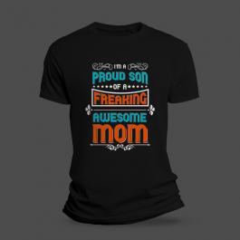 Proud Son Vector Art Design