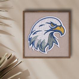 Cre8iveSkill - Mighty Eagle wall frame mockup design