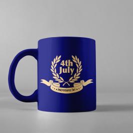 4th of july Independence Day Mug Mockup