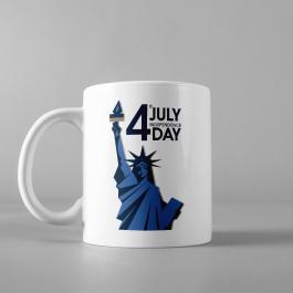 Cup Vector Art Design 4th Of July Independence Day