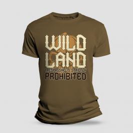 Wild Land T-Shirts Mockup Design