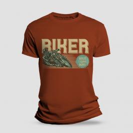 Biker T-Shirts Design Mockup