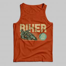 Biker Vector Design Vest Mockup