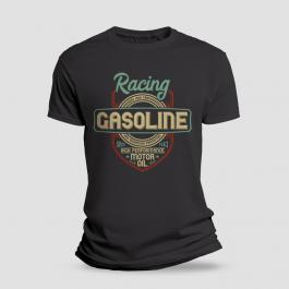 Racing Gasoline Vector Design T-Shirt Mockup