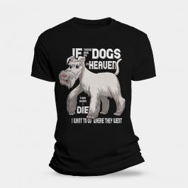 Dogs In Heaven Vector Graphic Mockup T-Shirt Design