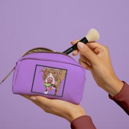 Embroidery Design: playing Dog Bag Mock Up