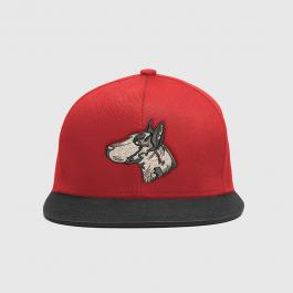 Embroidery Design: Dog Head Cap Mock Up