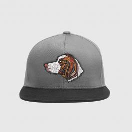Embroidery Design: Beagle Dog Head Cap Mock Up