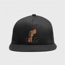 Embroidery Design: Funny Dog Cap Mock Up