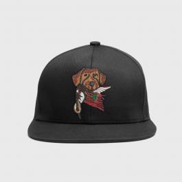 Embroidery Design Hunting Dog Cap Mock Up
