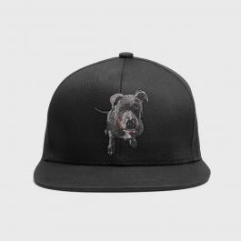 Embroidery Design: Innocent Dog Cap Mock Up
