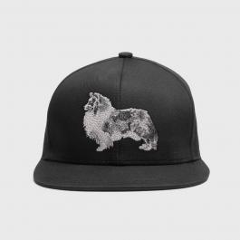 Embroidery Design Northern Inuit Dog Cap Mock Up