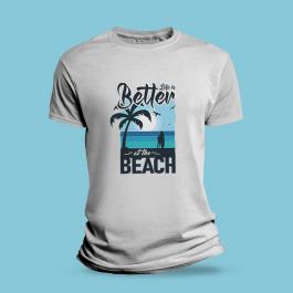 Beach Life Vectro Graphic Design - Cre8iveSkill