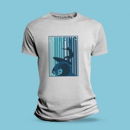 Surfing Vector Art T-shirt Design