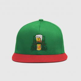 National Beer Day Embroidery Design Cap Mockup Design