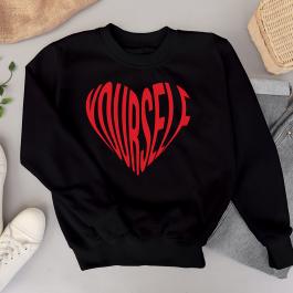 Love Yourself Vector T-shirt Design Mock Up