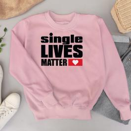 Single Lives Matter Vector Design T-shirt Mock Up