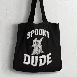 Spooky Dude Totebag mockup Design | Cre8iveSkill