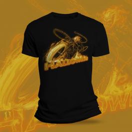 Halloween Ghost Rider Vector Art T-Shirt Mockup Design