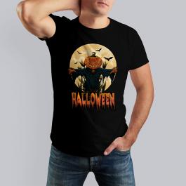 Halloween Devil Vector Graphic T-Shirt Mockup Design