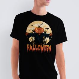 Halloween Devil Vector Design T-Shirt Mockup