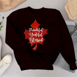 Thankful Grateful Blessed Vector Graphic Design T-shirt Design