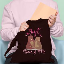 Just You & Me Bag Mockup