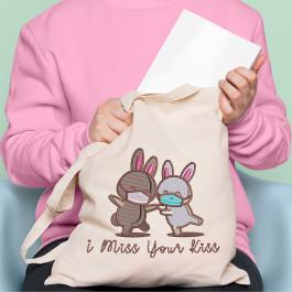 I Miss Your Kiss Machine Embroidery Design  Cre8iveSkill