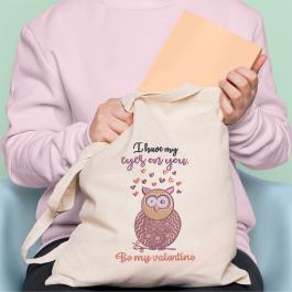 I Have My Eyes On You Tote Bag Design Mockup