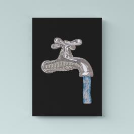 Water Faucet Wall Frame Mockup Design | Cre8iveSkill