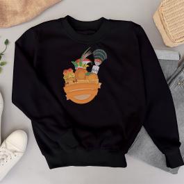 Natural Foods Embroidery Design T-Shirt Mock Up