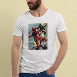 Iron Man T-Shirt Vecctor Graphics Mockup Design | Cre8iveSkill