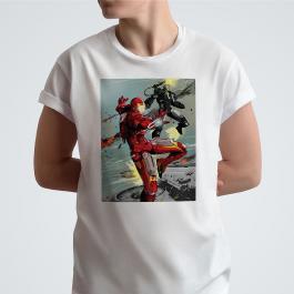 Iron Man T-Shirt Mockup Design
