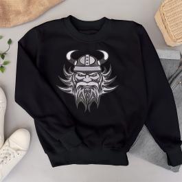 Viking Head Embroidery Designs T-shirt Mockup | Cre8iveSkill