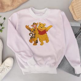 Tigger and Pooh Embroidery design T-Shirt Mock up | Cre8iveSkill