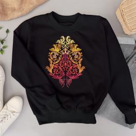 Decorative Images Embroidery Design T-Shirt Mock up | Cre8iveSkill