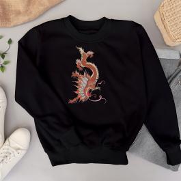 Dragon Embroidery Design T-Shirt Mock up | Cre8iveSkill