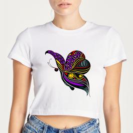 Butterfly vector Graphic Design T-Shirt Mockup | Cre8iveSkill