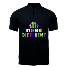 Its Ok To Be Different Vector Art Design T-Shirt Mockup - Cre8iveskill